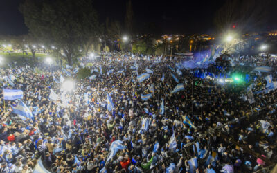 Viedma festeja. Argentina a la final